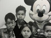 Acryl op papier 200/100cm â‚¬ 2750